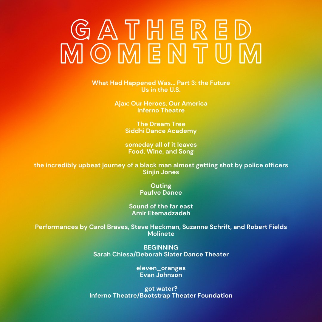 Day two of the 9th annual Contemporary Diasporas Festival begins tonight at 6 pm, and doors open at 5:30! Take a look at tonights lineup! #infernotheatre #bayareaarts #berkeley #june18and19 #performance