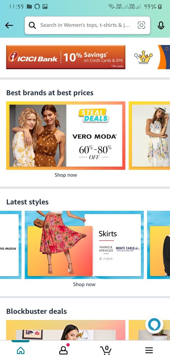 abinayavk's tweet photo. @amazonIN 
Hi backend tech team, 
Today in Amazon app i found a glitch in between sessions though its a minor one it interpreted the flow for moment. The quality of service made me to double check the glitch. Unfortunately the glitch exists, https://t.co/FGrzBhYS7S