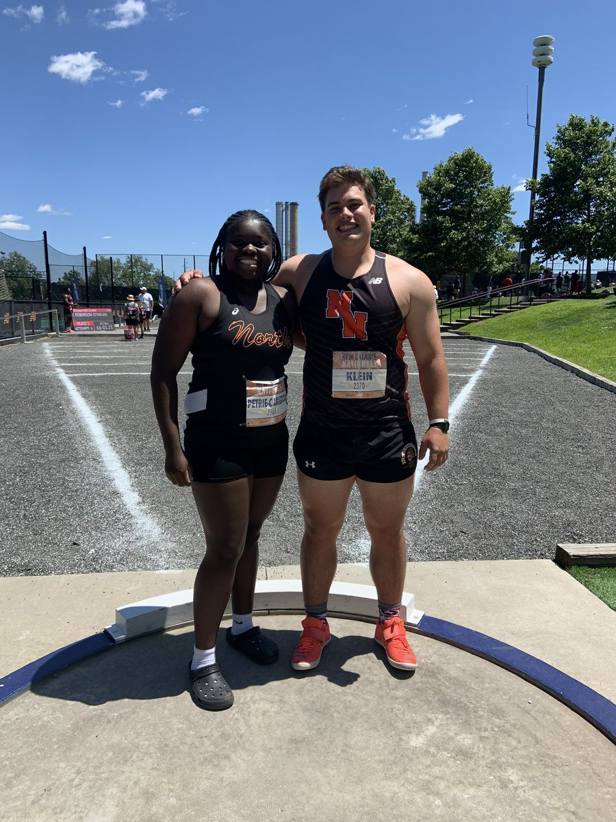 NNHSTigers's tweet photo. Congrats to Max Klein and Skye Petrie-Cameron on taking 2nd and 12th respectively at the New Balance Nationals! https://t.co/xi1d0XGDx7