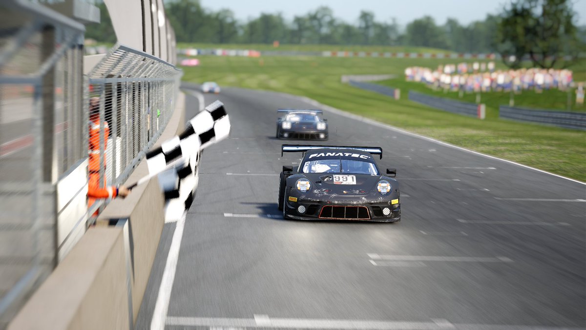 NewbridgeES's tweet photo. Provisional race 1 results! 🏁

@VisceralRacing take the GT3 victory in race 1! Jonathan Riley holding off a late charge from Lysenko, winning only by 0.8s! 

@Dstinct_GG take the GT4 victory yet again by an inch, just 0.4s of a gap to QLASH, stellar driving from both pilots! https://t.co/TLIQVRqLvA