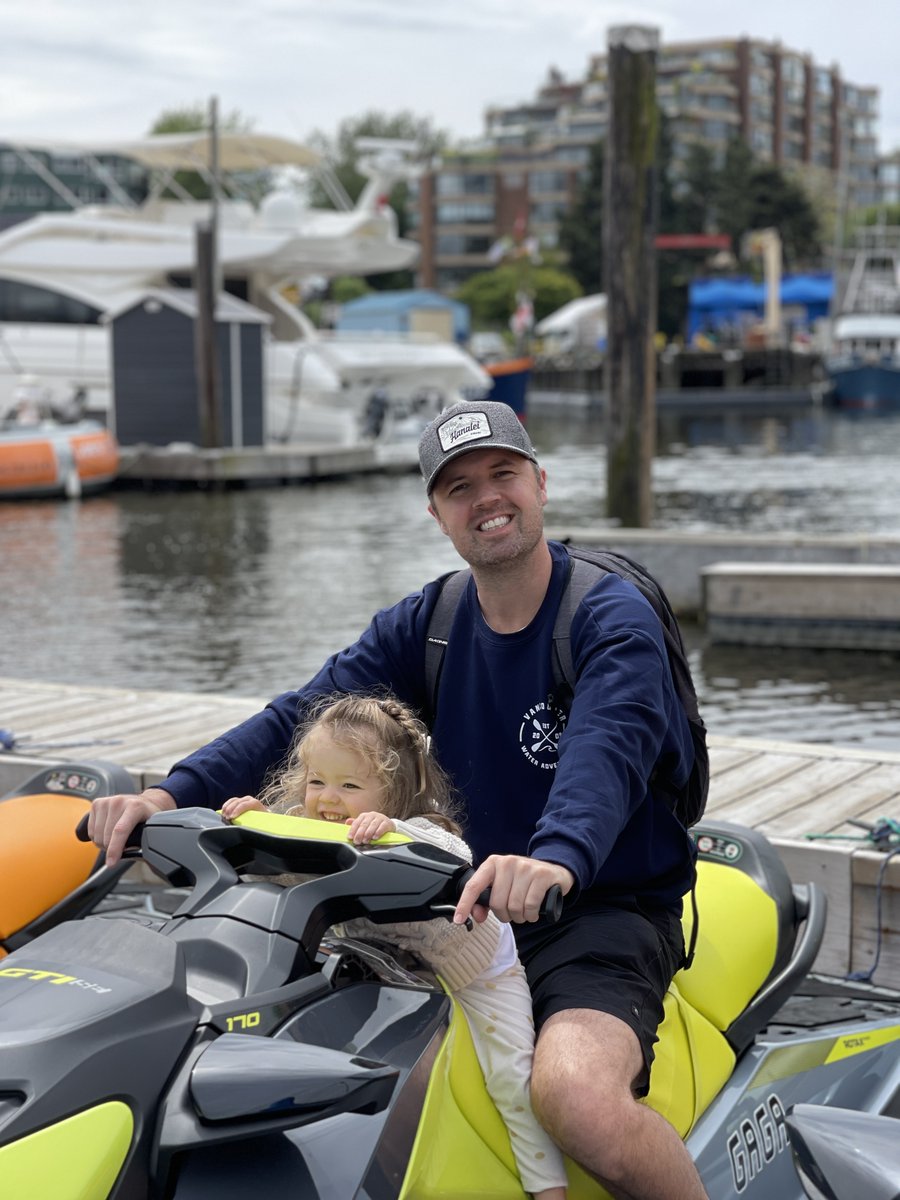 Happy Father's Day from Vancouver Water Adventures!! ❤️ #fathersday #granvilleisland #vancouverbc #vancouverwateradventures #family #adventure