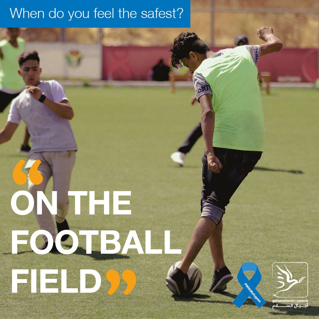 Gens_For_Peace's tweet photo. "Sport For Peace and Protection is one of #GFP's vehicles for building trust between Jordanian and refugee youth."
@RefugeesOlympic
#OlympicRefuge #WorldRefugeeDay #WithRefugees #SportForPeaceAndProtection #WRD2022 #StrongerTogether #ThisIsPeacebuilding #Peacebuilding #PassItOn https://t.co/xhRu3R6lkn