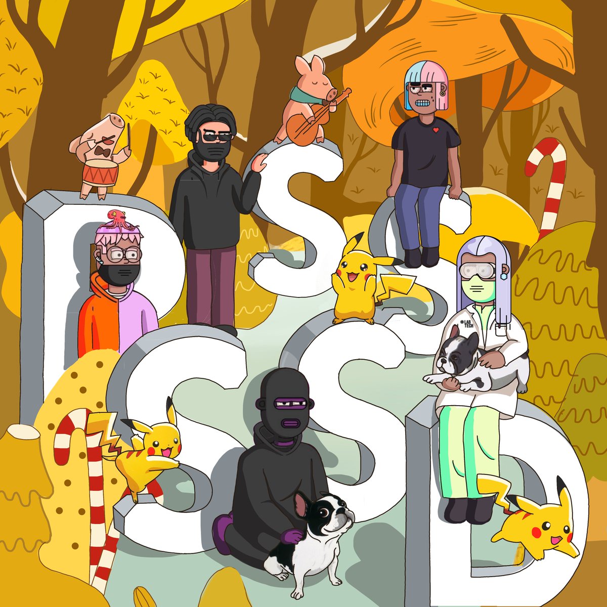 Hi Fam. Hope everyone has a great start to the new week. Here is my fanart for <a href="/ThePossessedNFT/">pssssd</a>  hope you guys like it
<a href="/whatthefurr/">Joe (c,c,c)</a> <a href="/tmw_buidls/">tmw</a> <a href="/ggDaydreams/">gigi | daydreams😴.eth</a> <a href="/chrisvxd/">Chris Villa</a> <a href="/luuminize/">iluuminate</a> <a href="/chelsea/">chels</a> @canigonow <a href="/Wavy_Mikem/">Mike 🧠</a> <a href="/_thel0stb0y_/">thel0stb0y</a> @nftbrav0 <a href="/NFTFiesta/">Fiesta</a> <a href="/PssssdLabReport/">Previous Lab Report Username</a>  
#posse #Pssssd