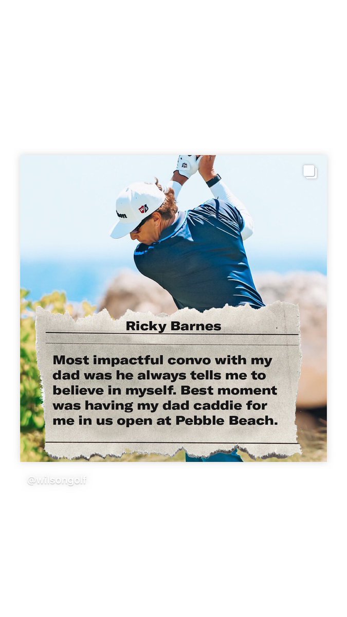 From all of us at Wilson, Happy Father’s Day. A dad’s role and influence is powerful so we asked a few of our guys to share some special memories they have had with their dad. Swipe over to see what <a href="/RealRickyBarnes/">Ricky Barnes</a>, <a href="/QCumber0/">Quade Cummins</a>, <a href="/augenstein_john/">John Augenstein</a> had to say…