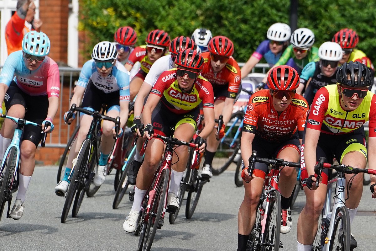 Women's Cicle Classic, Melton Mowbray. 19th June 2022