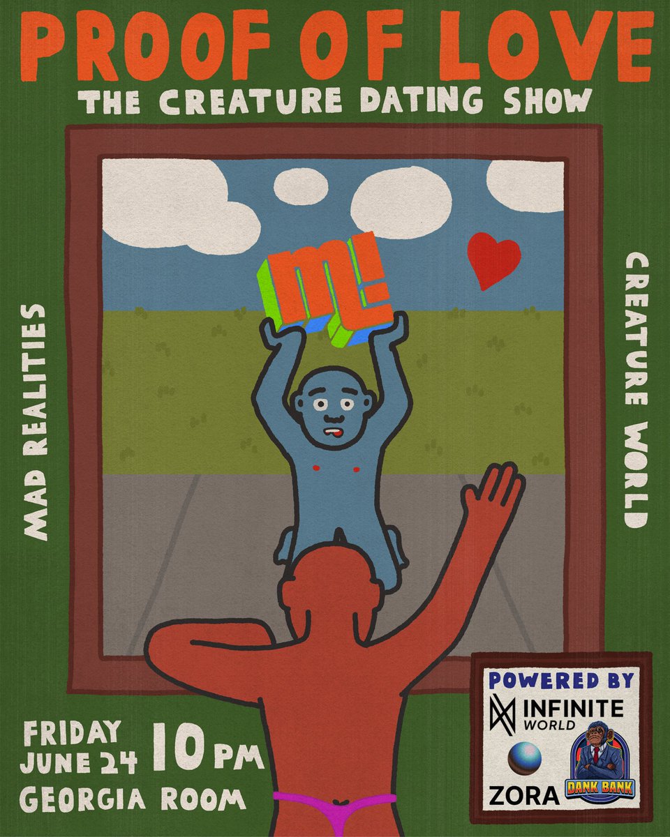 creatureworld's tweet photo. FRIDAY NIGHT!!!!!!
COME ONE COME ALL
@madrealities https://t.co/KnkEquvwDU