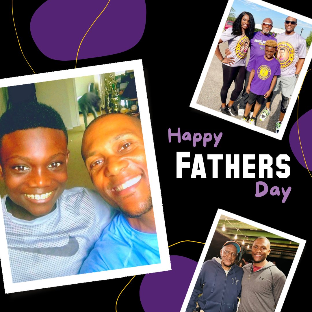 To all the fathers and father figures out there who are our first heroes, coach, inspire, empower, encourage, and love us #happyfathersday 

Special shoutout to CJ’s hero, and co-founder of #belikecjfoundation, @cedrick_harris_sr — we 💜 you! 

#inspire #belikecj #makeadifference