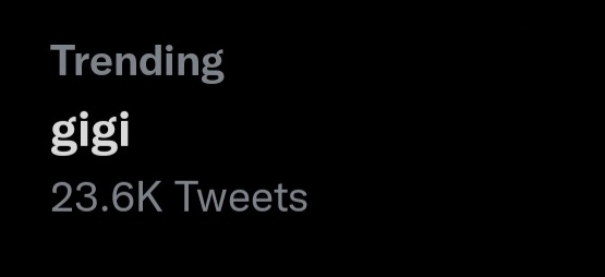 Nothing new tho. Just <a href="/ggDaydreams/">gigi | daydreams😴.eth</a> trending as always 👀