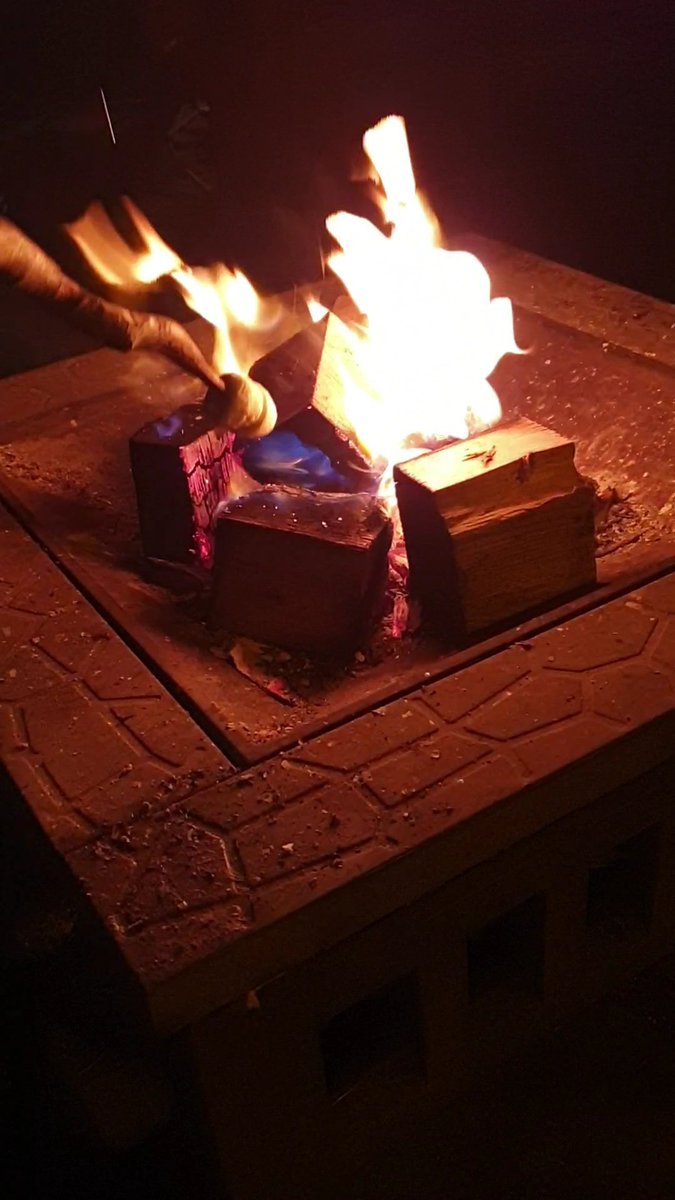 CScottBBW's tweet photo. The kids found us all the perfect marshmallow toasting sticks last night. Hot tub time now and then more marshmallow toasting I think.  #hottubfun I was mum and dad too my daughter so I'm enjoying #FathersDay https://t.co/NMW3gD63jJ
