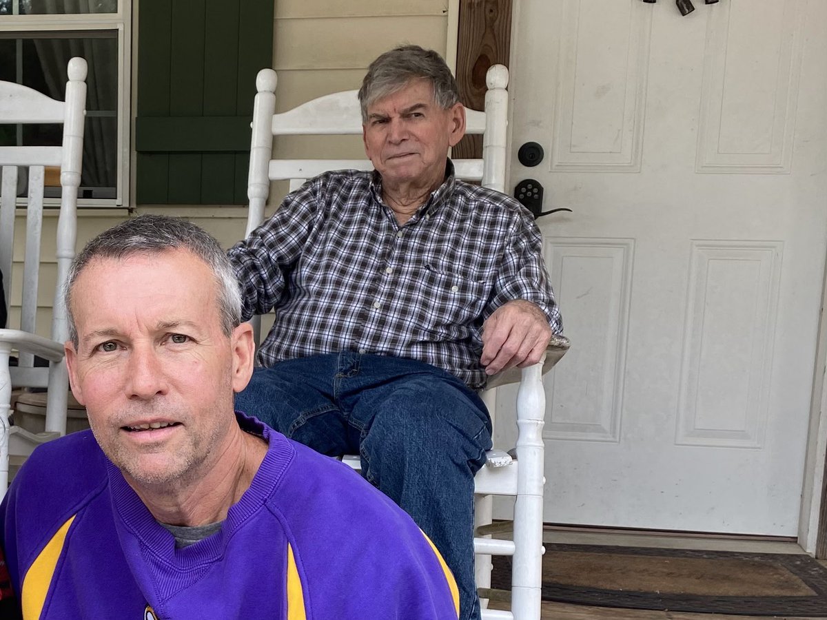 I thank God each time I get to talk to my Dad. I'm especially grateful I get to talk to him on Father's Day.