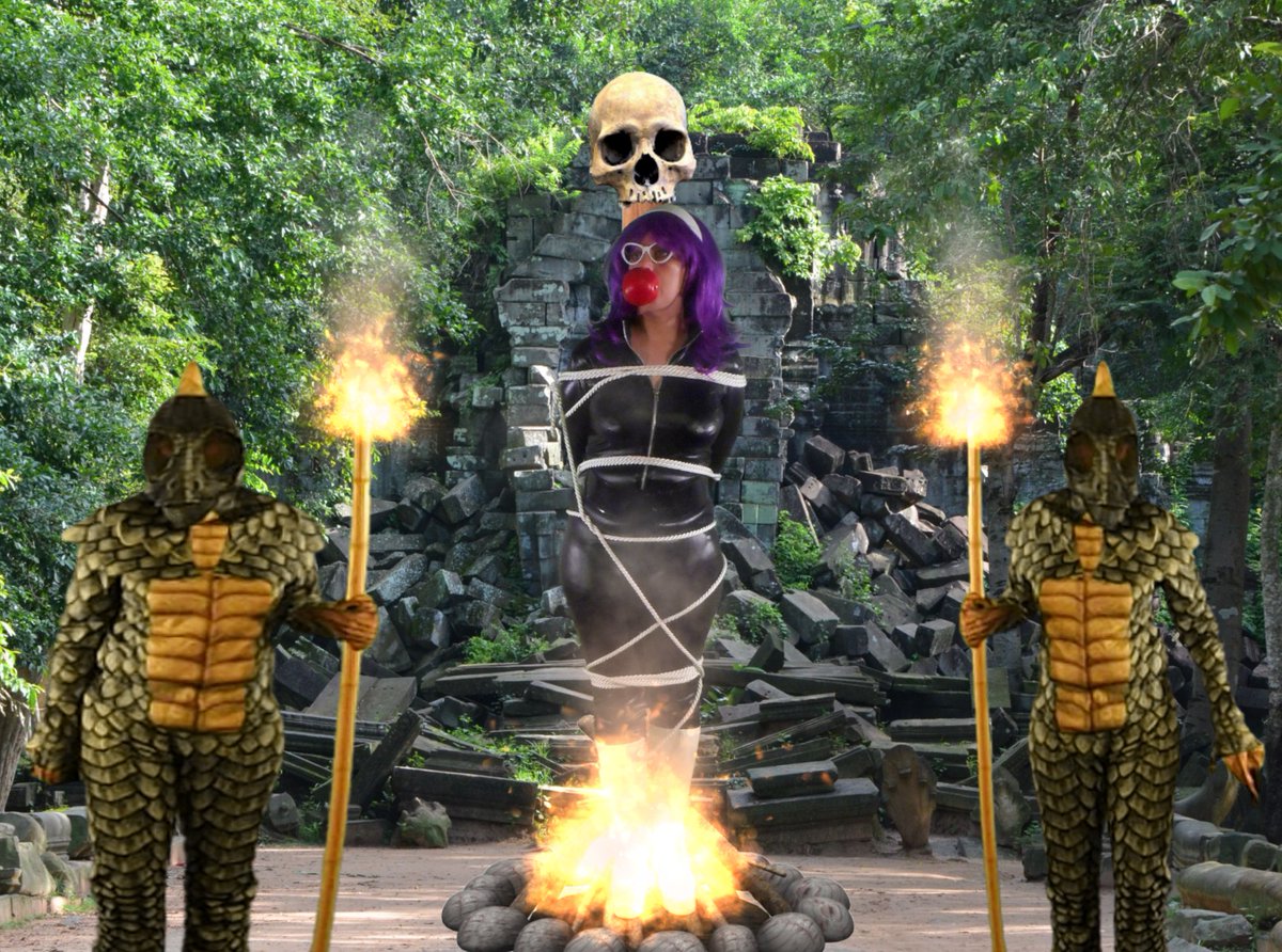 KittyDanger69's tweet photo. Nice weather for a cookout! #damselsindistress #superheroines #bondage #vore #tiedup #kittydanger
https://t.co/1Xudo9EIVf https://t.co/ZiofpCfsMu