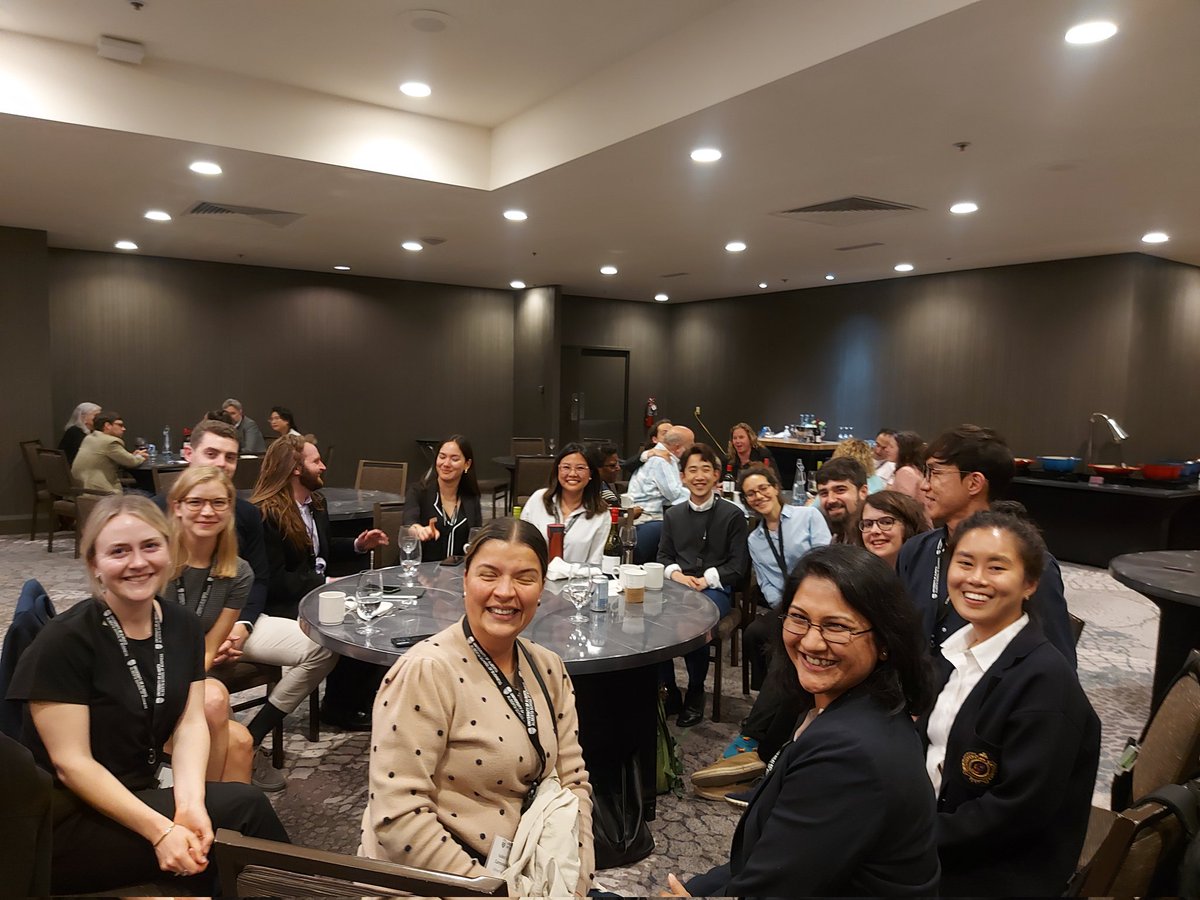 ChuaNathania's tweet photo. The next generation of organization theorists? 🤪 What a wonderful experience meeting and spending time with colleagues and dear friends I know I'll continue seeing for decades to come! 🤍 #AIC2022 @UAlberta @kwjnlee @CrombagBas @Laura_Fey_ @Logan_Crace @AKondayya https://t.co/Dm7zc4DS1f