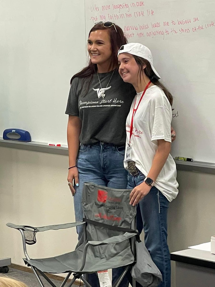 NOCLJT's tweet photo. With more than 100 kids from several different states, it’s safe to say that the second annual NOC judging camp was a success! This week would not have been possible without the work of our amazing livestock judging team members! Y’all are rockstars! https://t.co/yMg0vAApqV