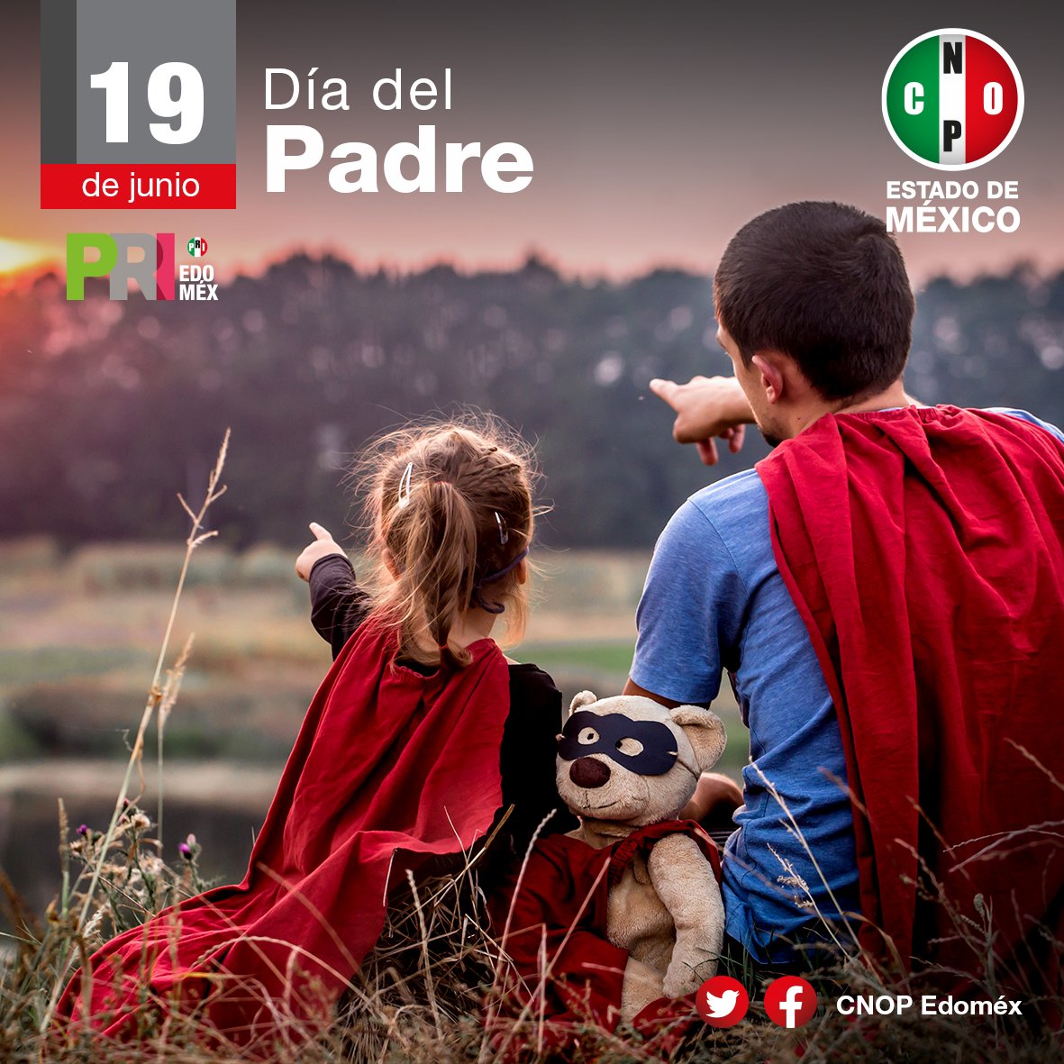 Region_3EdoMex's tweet photo. Muchas felicidades a nuestros #PadresDeFamilia 👨‍🍼👨‍👦, que sigan teniendo fortaleza y corazón para sacar a sus #Familias adelante.
#UnidosNadieNosPara👊
@EricSevillamx 
@MercedesColin_G 
#DiaDelPadre https://t.co/dFk140rFvY