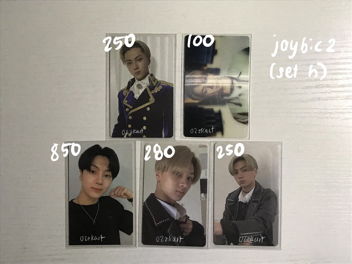02zkart's tweet photo. ✹ b:c 2 (set h)
⏤ set price: P1730 + P20 packing fee
⏤ pc condis: https://t.co/P6IVnad3fw
⏤ no rush shipping

📌: metro manila 
📦: direct ggx, sco (ggx, jnt, flash exp) 

t. wts lfb jay border carnival pc up concept hype selca lenti uniform ph https://t.co/5JsoX7mE4d