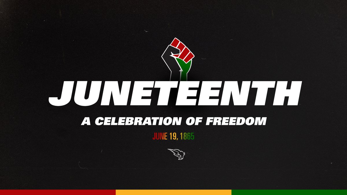 OBU_Athletics's tweet photo. Celebrate freedom! Happy #Juneteenth https://t.co/ogXPctkQFV