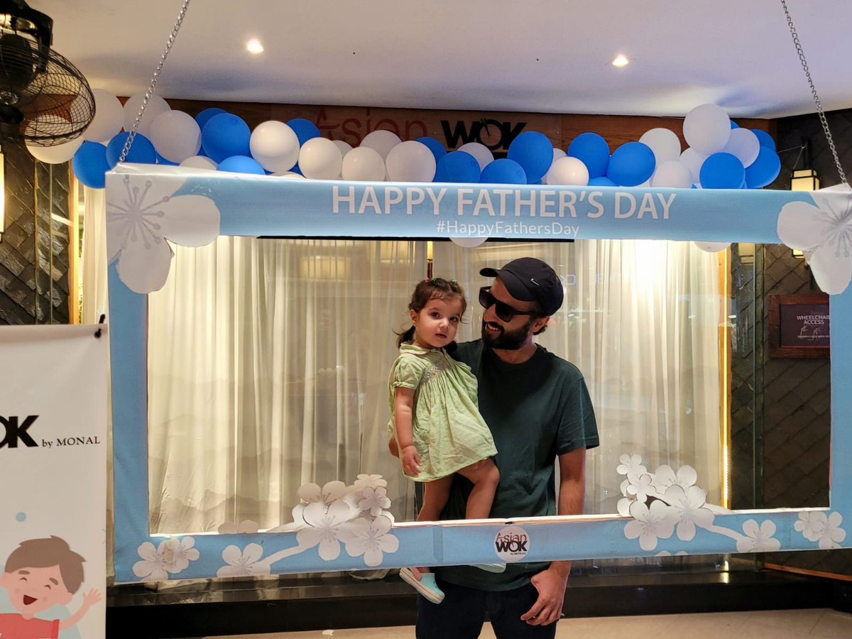 AsianWokPK's tweet photo. A Son's first Hero, A Daughter's first Love.
Happy Father's Day to all the Amazing Fathers. May you always be Blessed.
#HappyFathersDay2022  #FathersDay  #AsianWok #MonalGroup #Islamabad #Pakistan https://t.co/IvGPgAnfd5