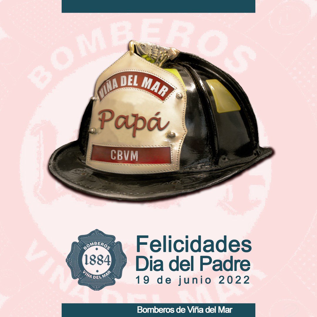 👨🏻‍🚒SALUDO👩🏻‍🚒 A nuestros Bomberos, a los padres y a los abuelos de nuestros Bomberos y Bomberas; a los padres de los hijos de nuestras Bomberas. A nuestro Personal Rentado. Y las personas que sin serlo, ejercen este rol, un cariñoso saludo en el #DiaDelPadre 
¡Felicidades! 👩🏻‍🚒👨🏻‍🚒