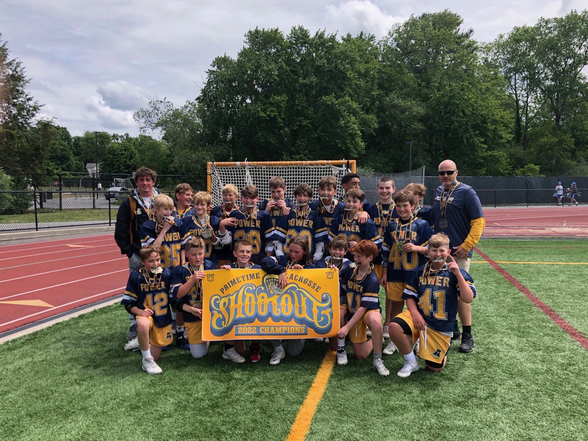 APowerLacrosse's tweet photo. Huge congrats to Power 2028 on winning the Primetime Shootout. Awesome start to the summer! https://t.co/HZip6l73Cc