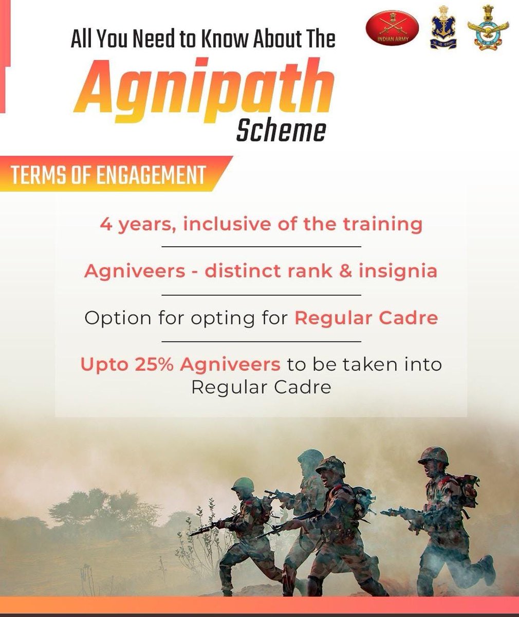 NCCDteOdisha's tweet photo. #NationalCadetCorps
#Agnipath
#BharatkeAgniveer
NCC Cadets of Odisha eagerly await the implementation of Agnipath scheme. A great opportunity for the youth to join the defence forces and serve the nation.
@GovernorOdisha
@Naveen_Odisha
@HQ_DG_NCC
@DHE_Odisha
@drajaykumar_ias https://t.co/bYKQiLgG1z