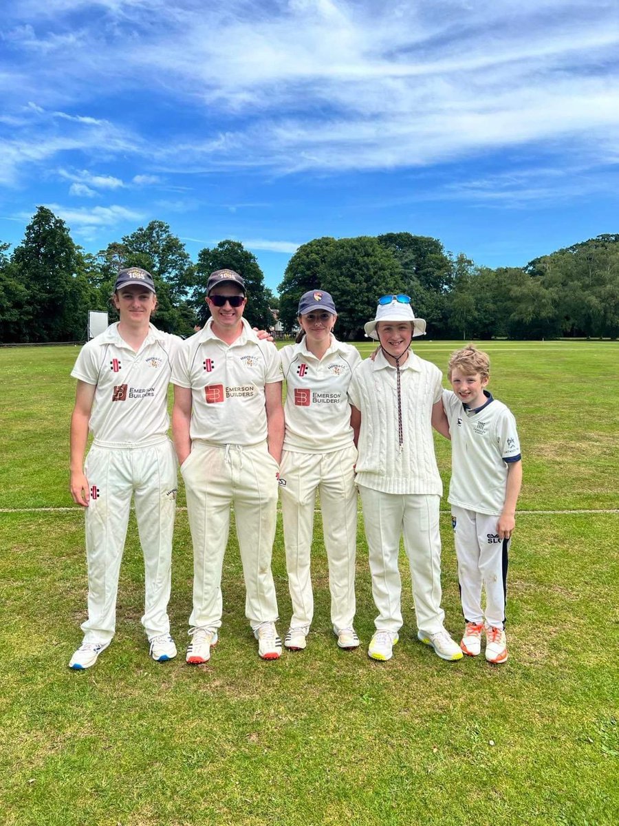 A first for Bradfield CC... 5 Cohens in one team! #cohentakeover

#SundayXI #cricketfamily #norfolkcricket #bradfieldcc