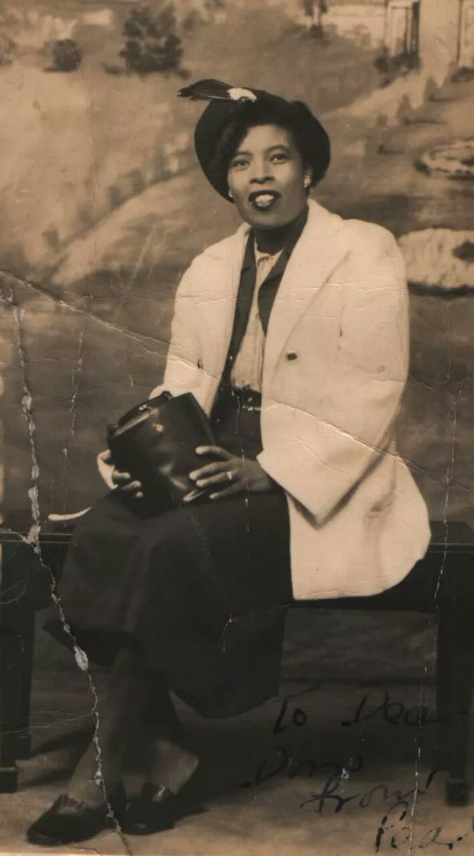 higginsbedford's tweet photo. Pearl Thomson was Bedford's first female teacher from the Caribbean. The qualifications she gained abroad were deemed invalid & she retrained. She taught in three Bedford schools & was always proud to see her students reach their potential. 📷Gail Carr #LifeLessonsMW #MuseumWeek https://t.co/kQyZiWXArA