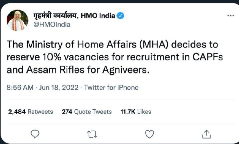 NCCDteOdisha's tweet photo. #NationalCadetCorps
#Agnipath
#BharatkeAgniveer
NCC Cadets of Odisha electrified to join as Agniveers. Excited about the number incentives already announced.
@GovernorOdisha
@Naveen_Odisha
@HQ_DG_NCC
@DHE_Odisha https://t.co/rBr2hq7jCi