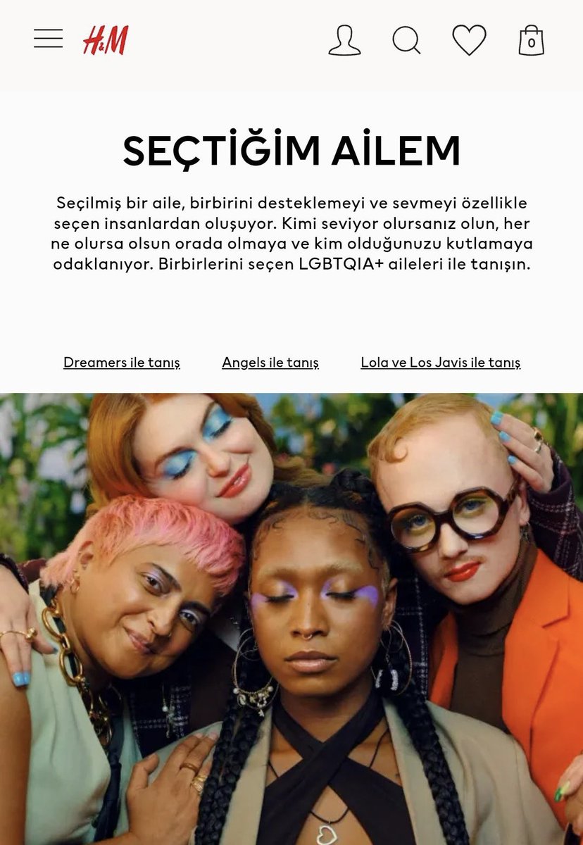 Fakirliklerinden H&M’nin kapısından giremeyecek tipler #hmboykot diye bağırınıyorlar… Ha bunu da LGBTIQ+ bireyleri destekleyen Twitter’da yapıyorlar 🤣 Siz bağırsanız da çağırsanız da LGBT bireyler varlar ve var olmaya devam edecekler… #HMPride 🌈🏳️‍🌈