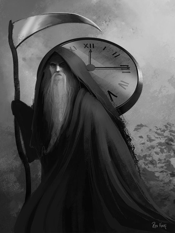 PlottingTheEnd's tweet photo. #creatureoftheweek
Originating in Greece as the god Saturn, Father Time is depicted as an old man with a long beard carrying a sickle and a clock/hourglass. He has become a symbol for the past year on new years. He is a companion or friend to the grim reaper
#mythology #folklore https://t.co/RAP23FTv4m