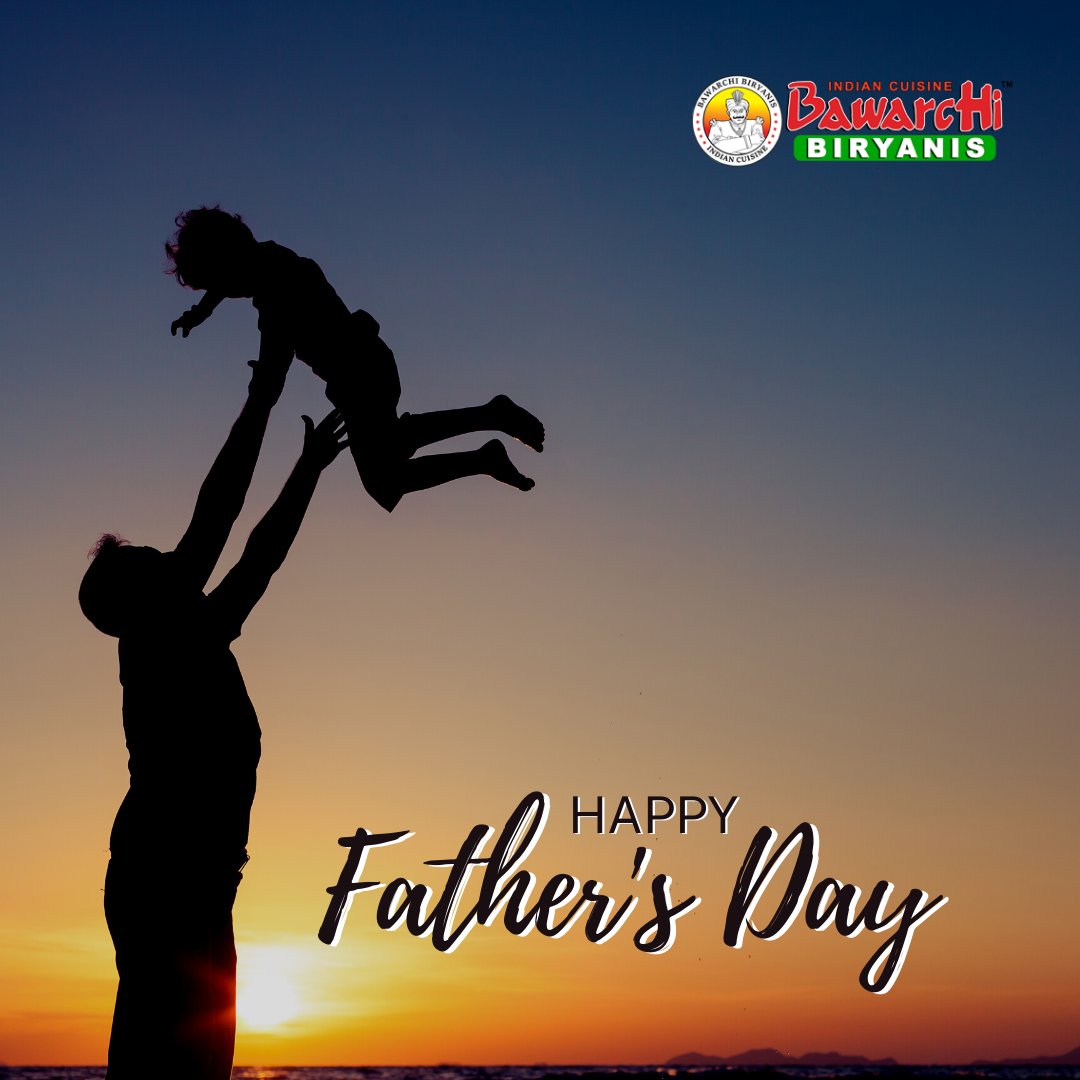 Happy Father's Day to all the dads out there. Enjoy your day!

#FathersDay #FathersDay2022 #bawarchi #bawarchibiryani #bawarchibiryanischaumburg #restaurant #indianfood  #indiancuisine