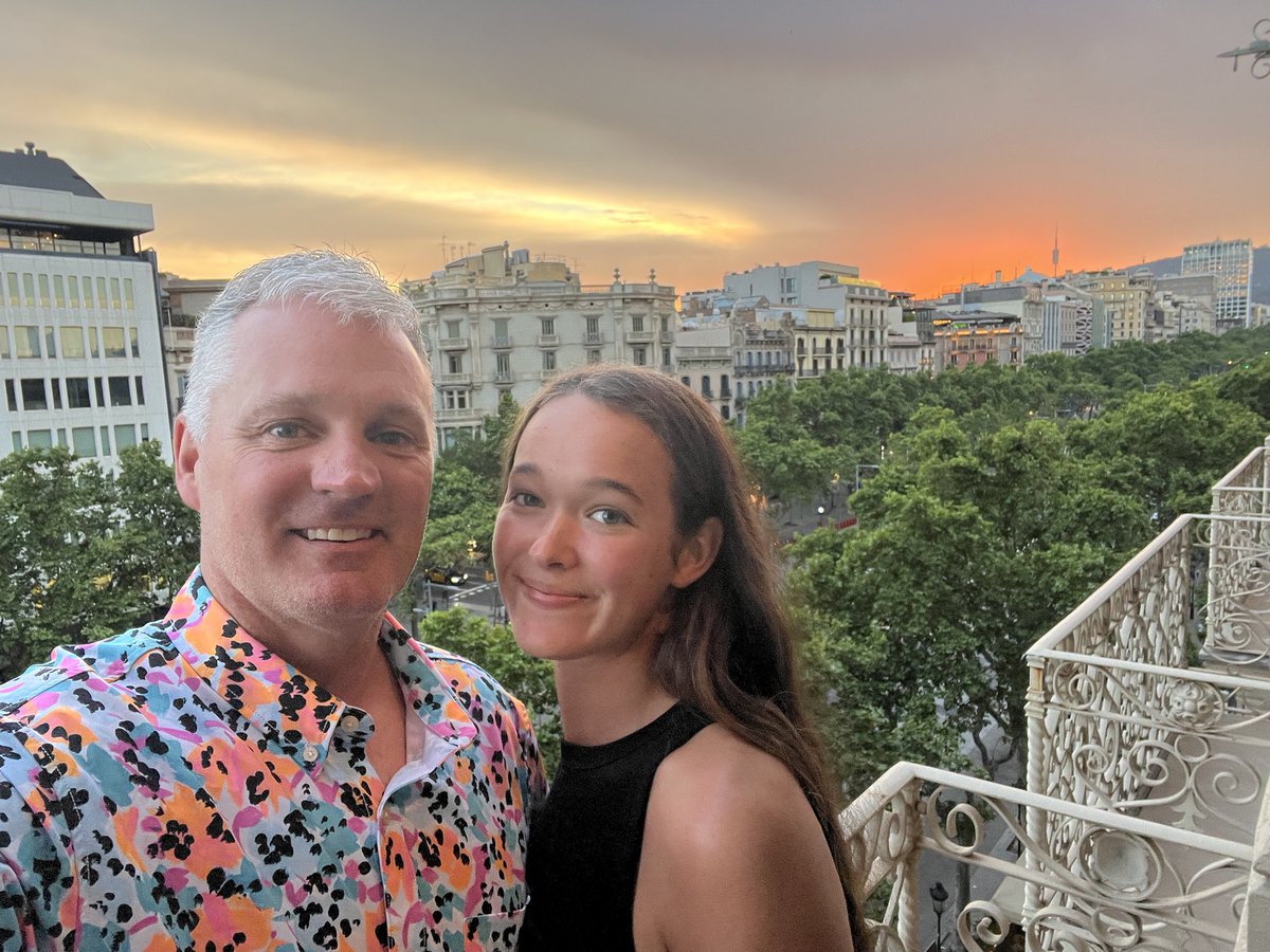 MarayeBreeding's tweet photo. Happy Father’s Day to Chef Jeff! He’s funny, stubborn and the life of the party… luckily he gave all those same traits to me!:) @jbreeding1 love you! https://t.co/uz1AoXsvvv