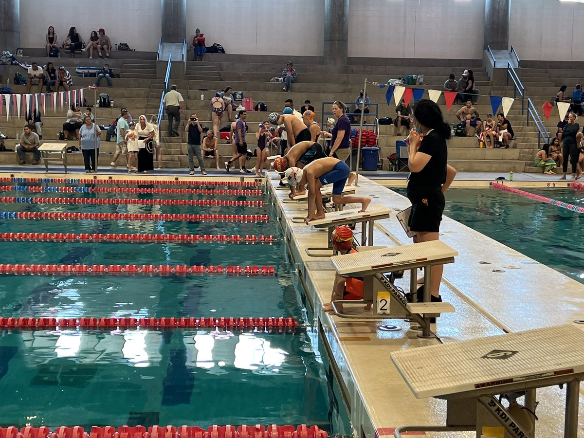NewMexicoGames1's tweet photo. New Mexico Games swimming is underway! 🏊🏼‍♀️ who will take home the gold today? #nmgames #sga2022 #swimming #newmexico #swim https://t.co/sw1rOU9L1E
