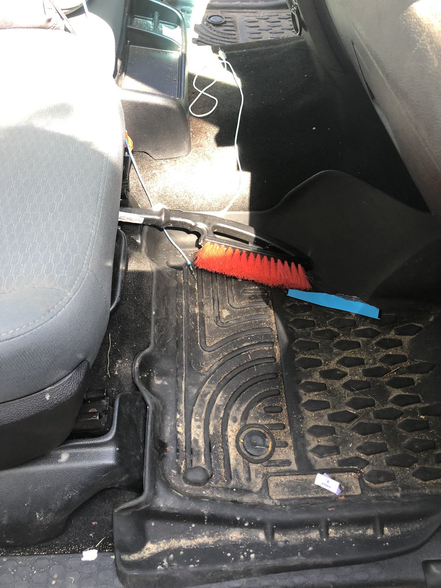 woodsdana's tweet photo. I’m going to remove it from the car today. Blame me if it snows. https://t.co/CFIDxo69Pu