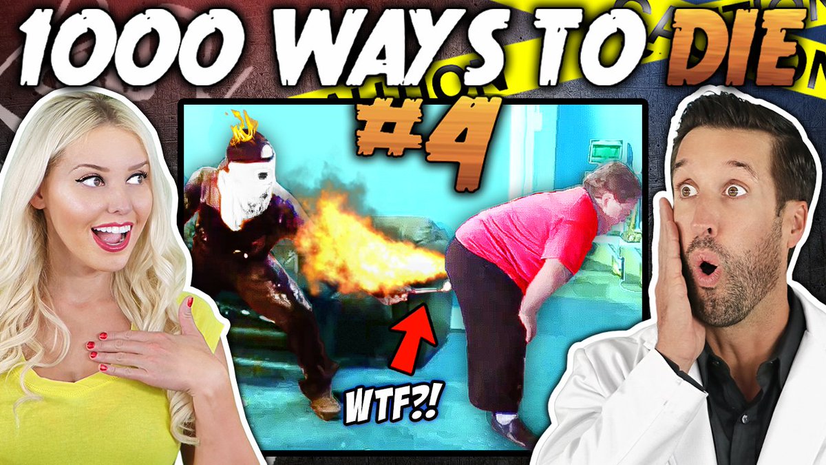 ROUND 4 of breaking down the MOST unusual ways people die with no other than 1000 Ways to Die alum, MY WIFE, <a href="/JennBarlow/">Jenn Barlow</a>! 😱📺🩺 youtu.be/4ZDjgQLlzfg