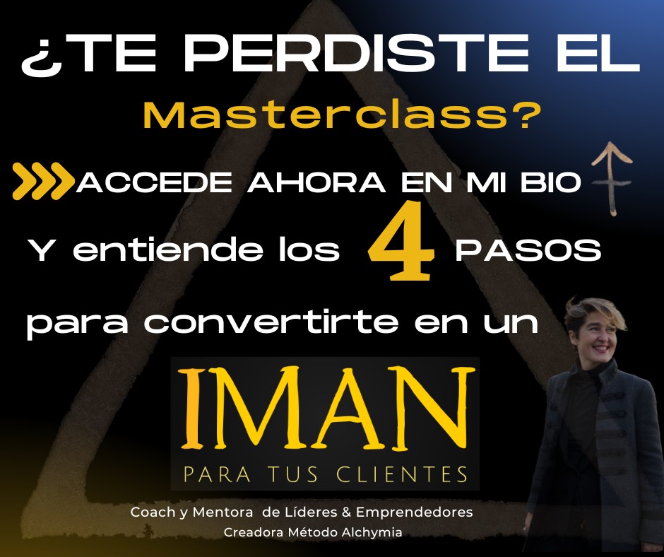 Aquí te explicaré cómo TÚ puedes #convertirteEnIman posicionando tu Marca Personal y multiplicando tus ingresos con estrategias altamente rentables que hará que puedas empezar de cero o impulsar tu negocio digital después de ver esta formación 👉
bit.ly/FORMACIONIMAN