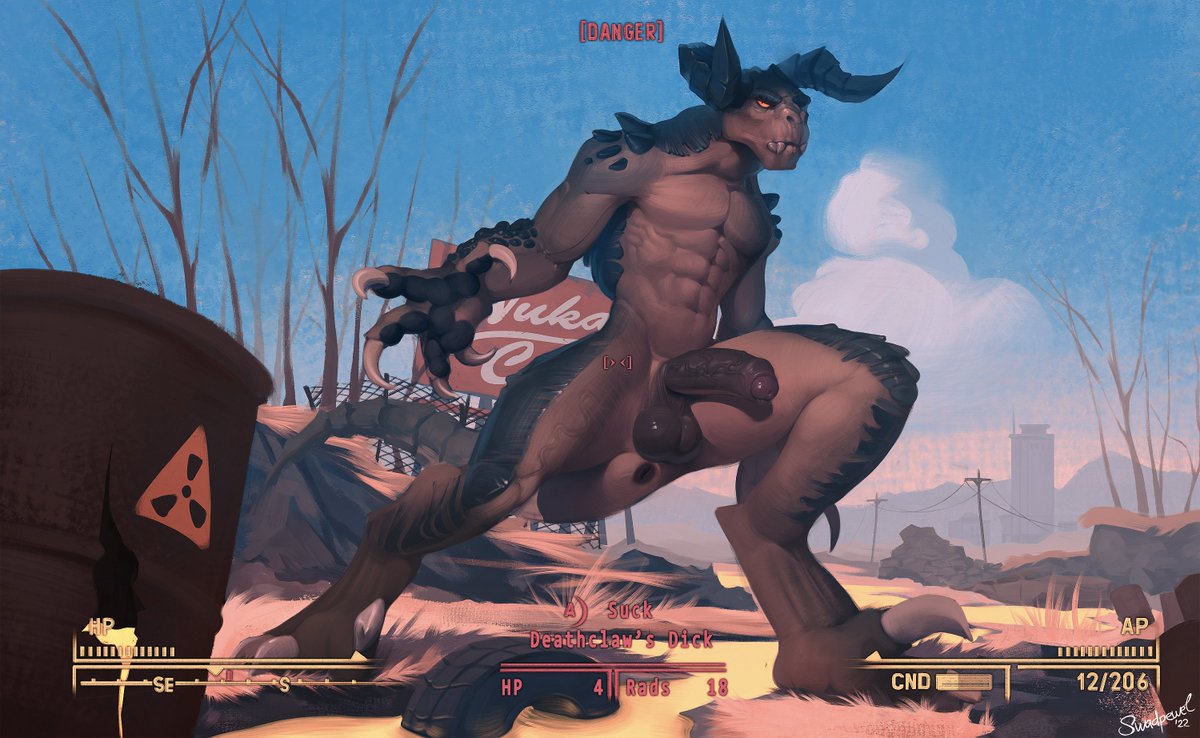 swadpewel's tweet photo. Deathclaw ☠️ https://t.co/0vJYc56HZp