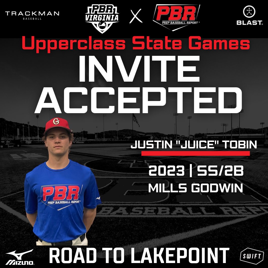 PrepBaseballVA's tweet photo. VA/DC Upperclass State Games:
'23 Justin Tobin @tobin_juice (@BaseballGodwin ) is locked in for the Southeast Senior Games qualifier at University of Richmond on June 22.
2023's request your invite now π
https://t.co/yP5mPMG5tC
#PBRIsThere #VADCUpperclass https://t.co/DI36a9LtZt