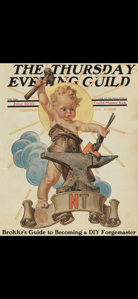 1930 #saturdayeveningpost #remix

@theneontemple prepper month continues this Thursday with Guild Master Rab’s talk on how to become a DIY #forgemaster 

#prepper #forge #blacksmith #prepperskills #resiliency #apocalypse #survivalist