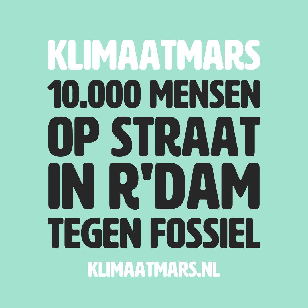 Klimaatmars tweet media