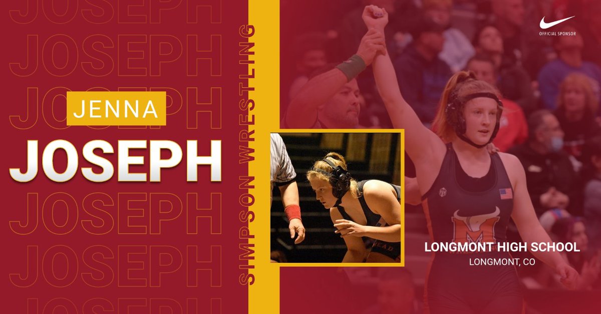 Please help us welcome the next addition to our inaugural class, Jenna Joseph from Longmont High School in Colorado.  Jenna is a 2x State Finalist, 2022 Colorado State Champion, State Freestyle Champion, and USA Nationals Folkstyle All-American.  #rollstorm