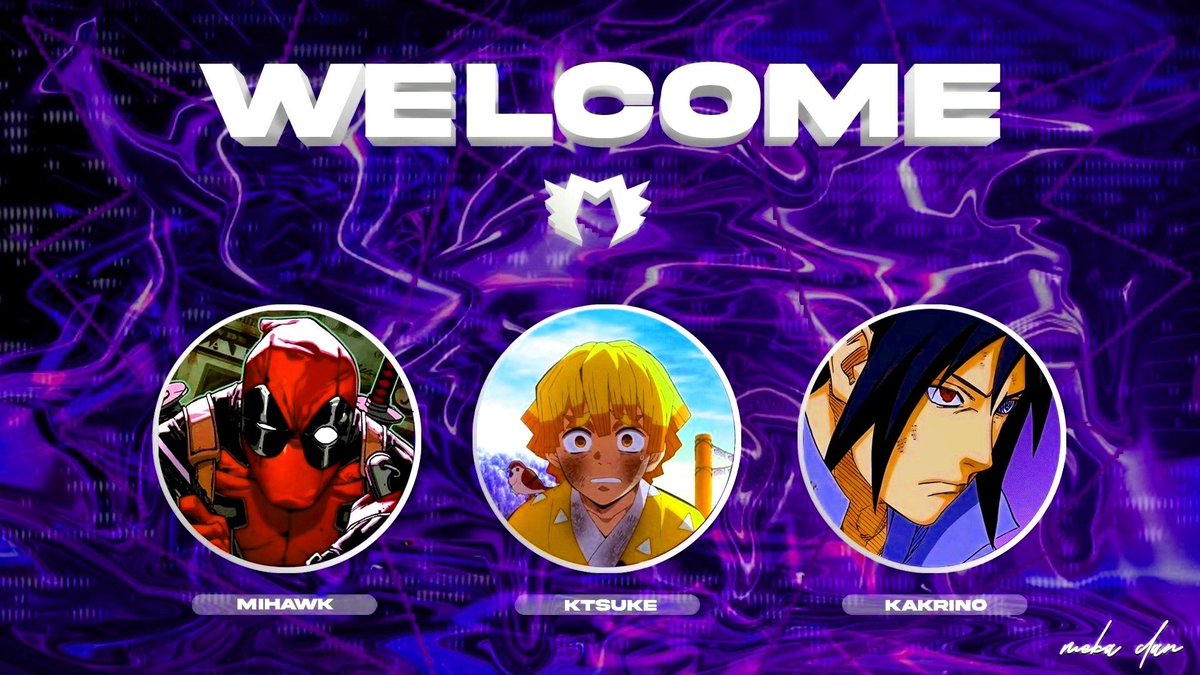 MekaClan_'s tweet photo. Welcome : @CPASMHK - @ktsukdepouille - @Kakrin0_ https://t.co/LKX5wSu0df