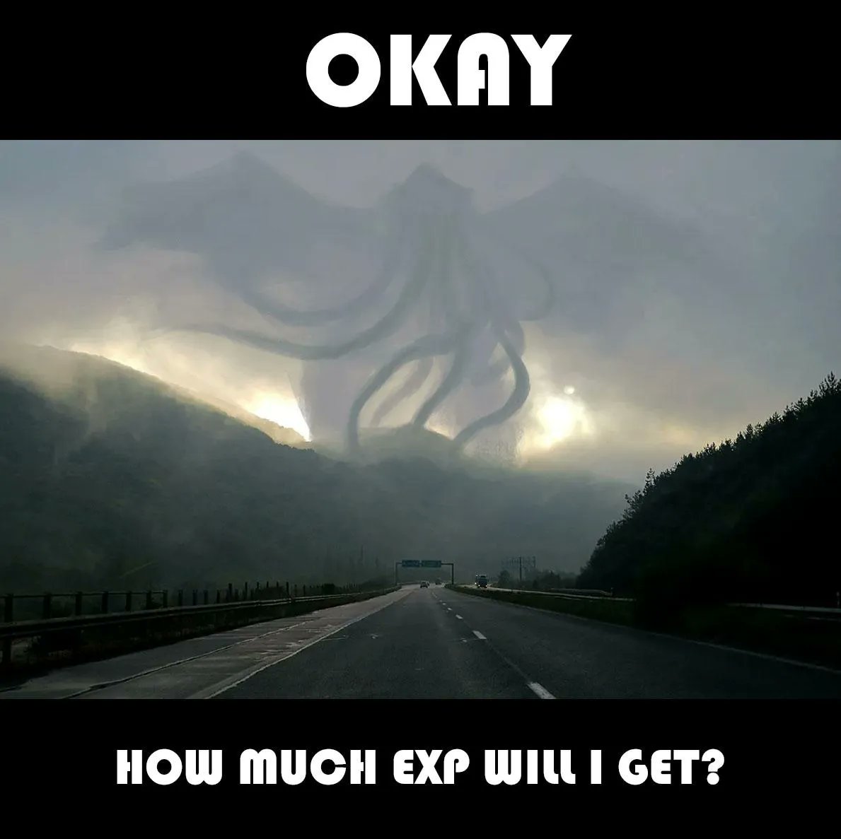 The only question that matters. #bossbattle #levelup #rpg #naturaldisaster #gamingmemes #gamememes #game #gaming #humor #funny #videogames #mobile #smartphone #gamemine