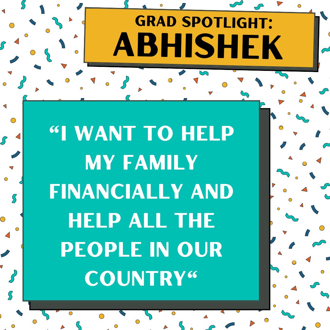 DFN_USA's tweet photo. Abhi, as his friends call him, didn’t enroll in our school until Fall of 2019. The transition was hard - But he did it!  

Abhi wants to start a business that will look out for the welfare of farmers. In fact, he has his sights set on a business he can expand all over the world. https://t.co/yDgLUCjKCG