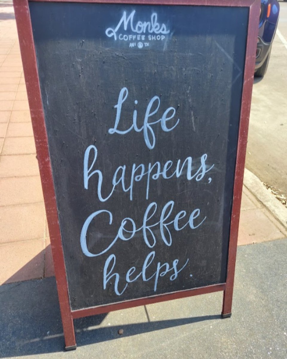 ltxvoces's tweet photo. How is your Sunday?
Highlighting a local business #MonksCoffeeShop from our #BoostUpTexas Tour in Abilene. 
Learn more about our #JuntosSiPodemosUSA #BoostUpLatinx Tour: link in bio. https://t.co/UjqppCV1Xd