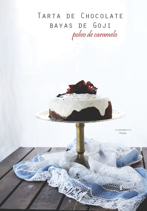 kidsanchic's tweet photo. Tarta de chocolate , bayas de goji y polvo de caramelo #cookingthechef #kidsandchic https://t.co/LmXESL6UHw https://t.co/mwF1mwSlE1