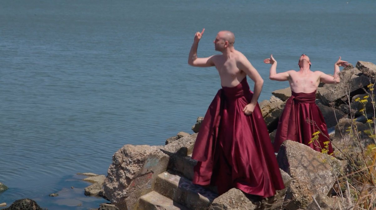 SeanDorseyDance's tweet photo. We are THRILLED to have the World Premiere of our dance film "AT WATER'S EDGE" at @framelinefest! 

AT WATER'S EDGE is part of our new project #TheLostArtOfDreaming and invites audiences into expansive Future dreaming &amp; imagination. INFO: https://t.co/NkNents6mx #TRANSformDance https://t.co/gNYICZafRI