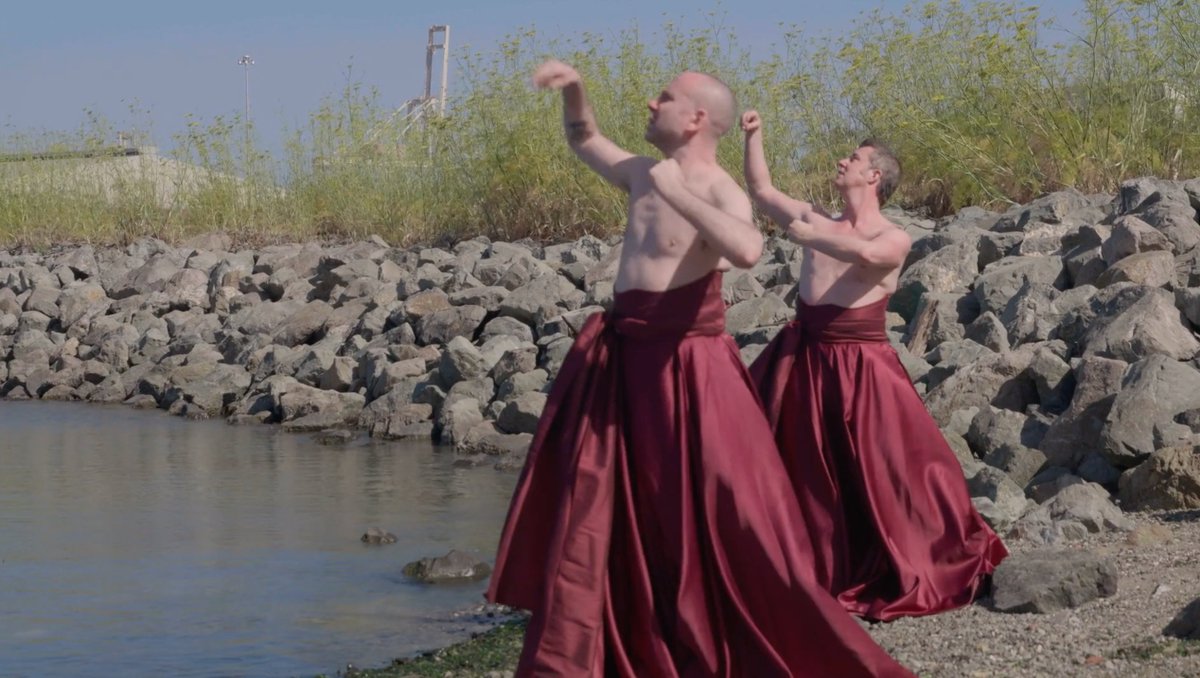 SeanDorseyDance's tweet photo. We are THRILLED to have the World Premiere of our dance film "AT WATER'S EDGE" at @framelinefest! 

AT WATER'S EDGE is part of our new project #TheLostArtOfDreaming and invites audiences into expansive Future dreaming &amp; imagination. INFO: https://t.co/NkNents6mx #TRANSformDance https://t.co/gNYICZafRI