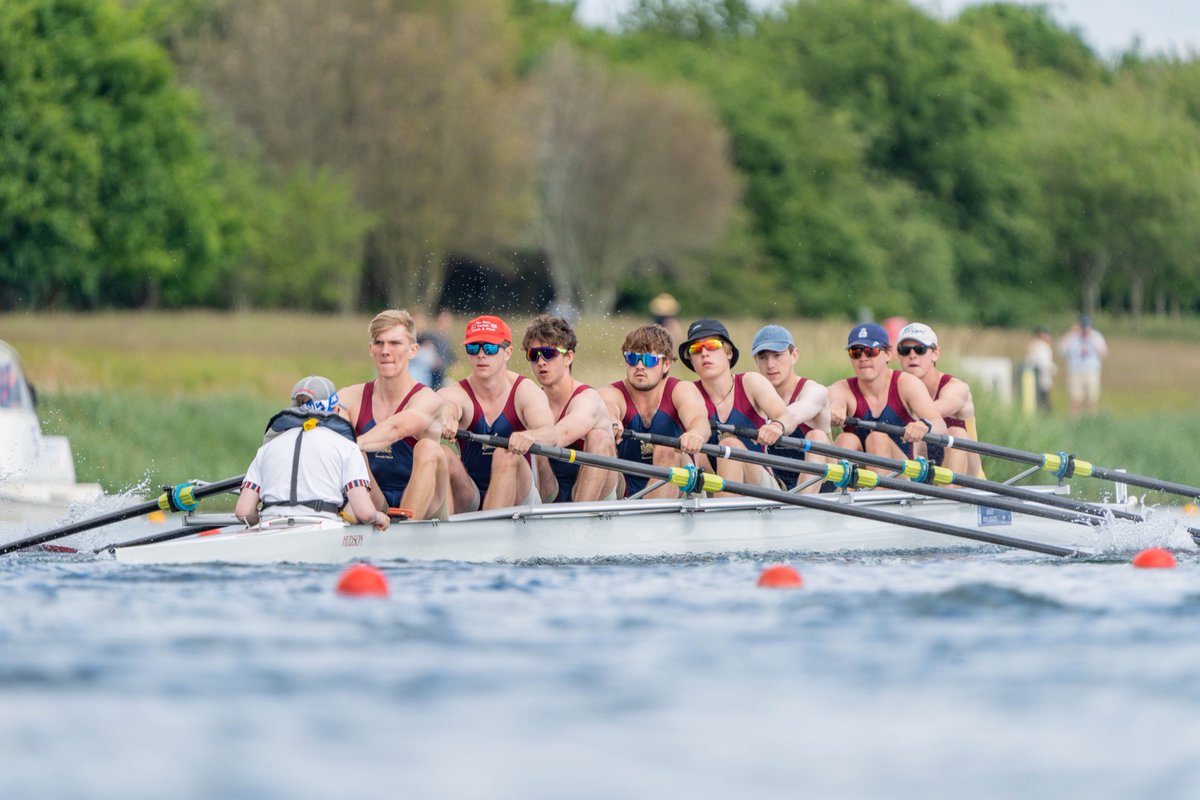 Boat Club:  Henley Royal Regatta : The 1st VIII have pre-qualified for the Princess Elizabeth Cup.  Racing starts on Tuesday 28th July.  Well done boys! #perform