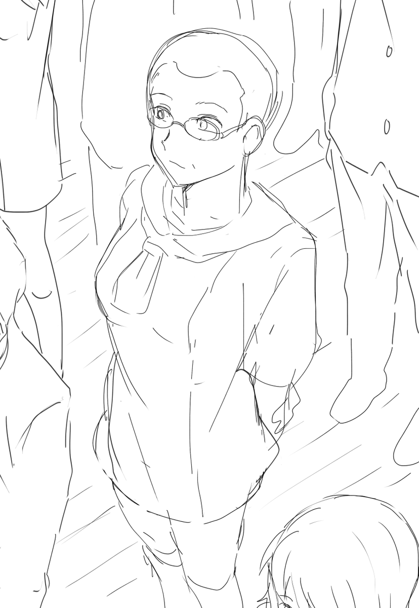 別の絵描いてたけど全然進まなかった 