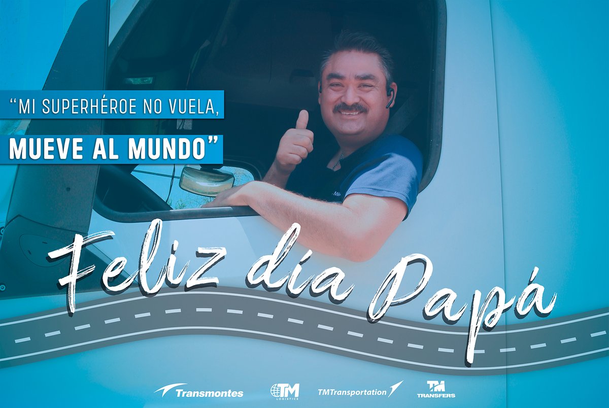 tmt_services's tweet photo. A todos nuestros colaboradores y operadores les deseamos un ¡FELIZ DÍA DEL PADRE! 👔
#Díadelpadre https://t.co/Pa4aoIJ8ZH